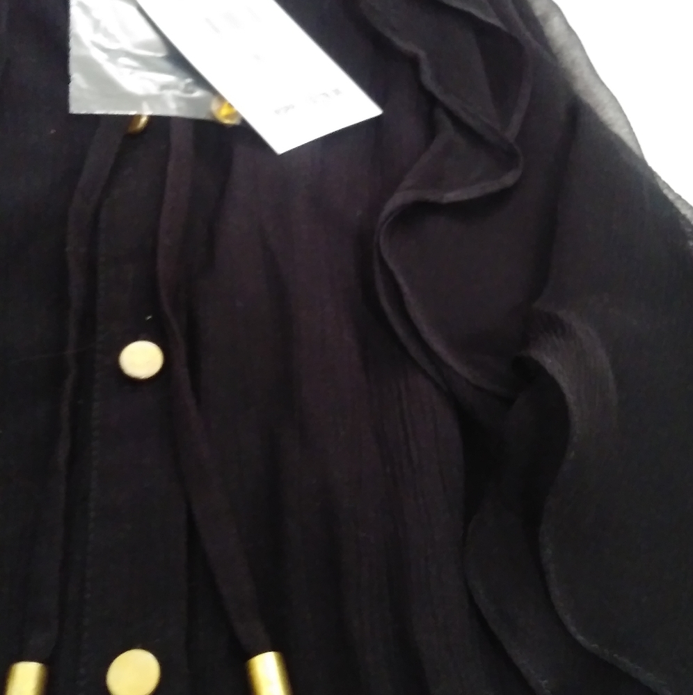 Ella moss romper piana ruffles open back BOHO - Picture 6 of 8